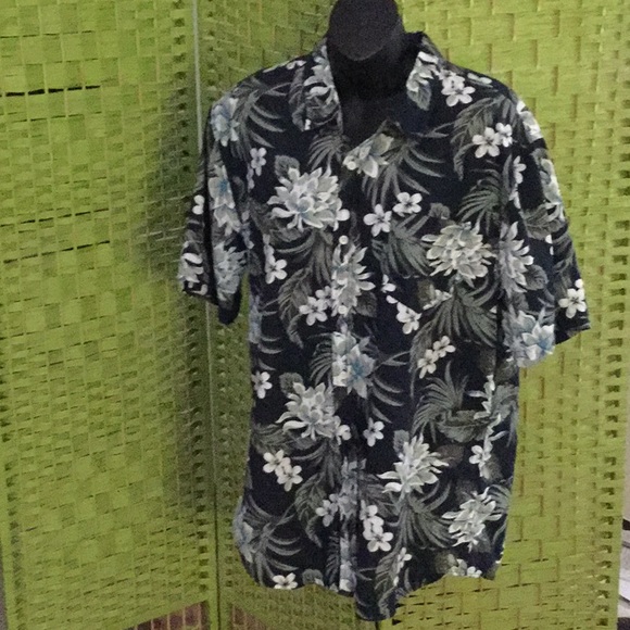 🌴Awesome Vintage Style Coastal Size Xlarge Fun to Wear Unisex Hawaiian Top 🌴 - Picture 2 of 9